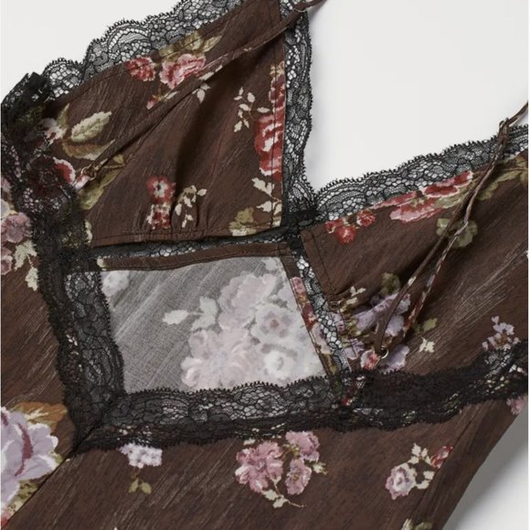 Brock Collection x H&M - Floral Maxi Dress Size M - Picture 5 of 6